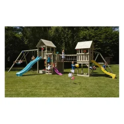 Parque juegos infantil de madera combinación Himalaya