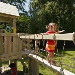Parque juegos infantil de madera combinación Himalaya
