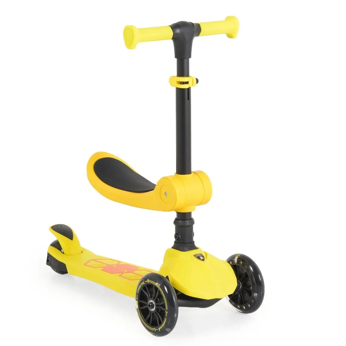 Patinete Lamborghini 2 en 1 - Amarillo