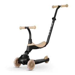 Patín Qplay EVO 5‑en‑1 con luces – Color beige
