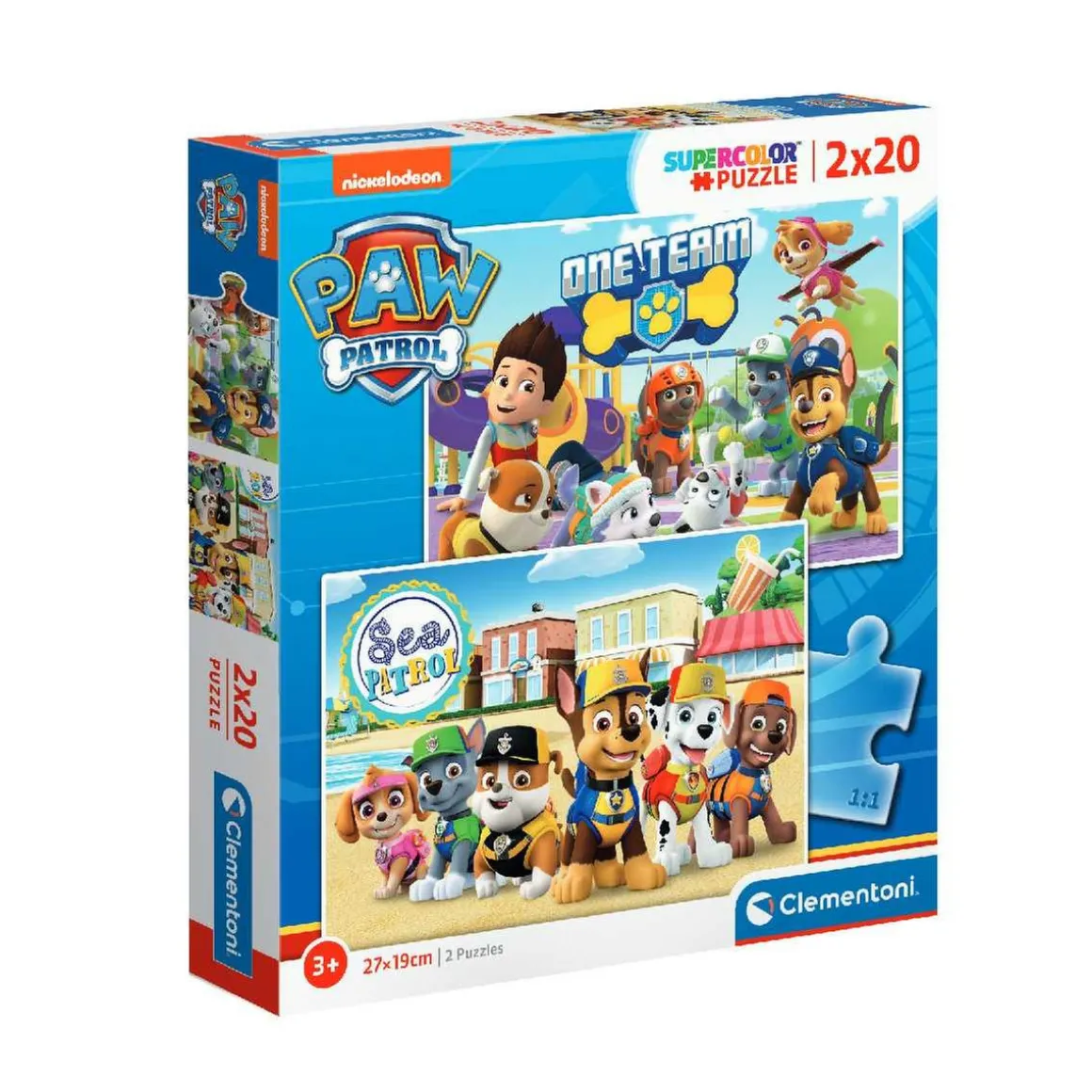 Patrulla Canina - Pack puzzles 2x20 piezas