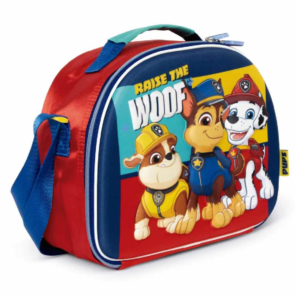 Patrulla Canina - Portameriendas térmico 3D Azul 26x21x11 cm