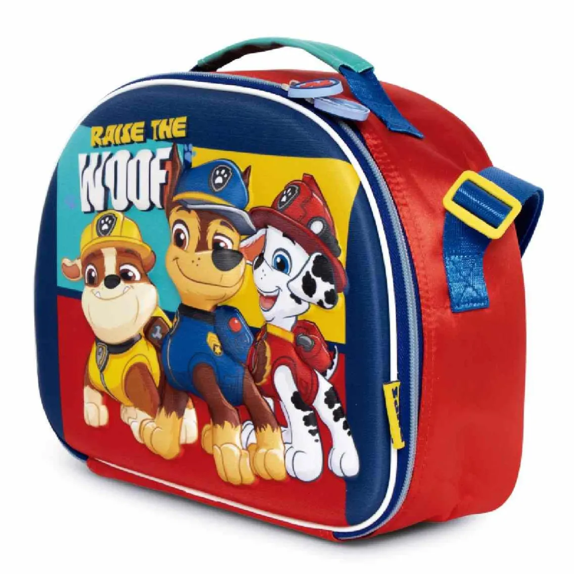 Patrulla Canina - Portameriendas térmico 3D Azul 26x21x11 cm