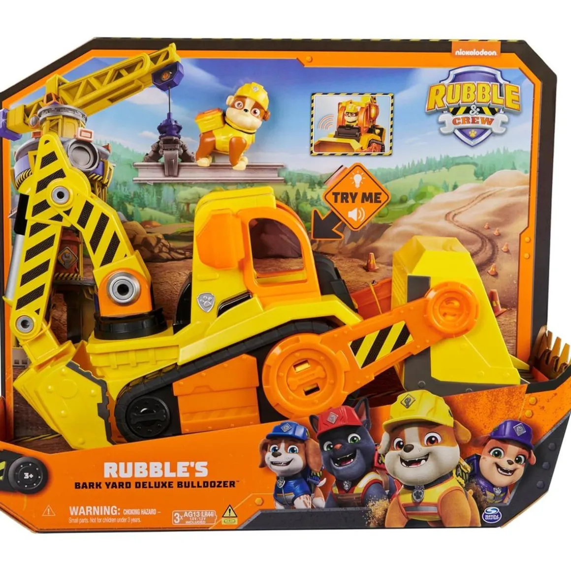 Patrulla Canina - Vehículo Deluxe de Aventuras y Construcciones Rubble ㅤ