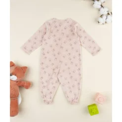 Pelele rosa de niña con ositos