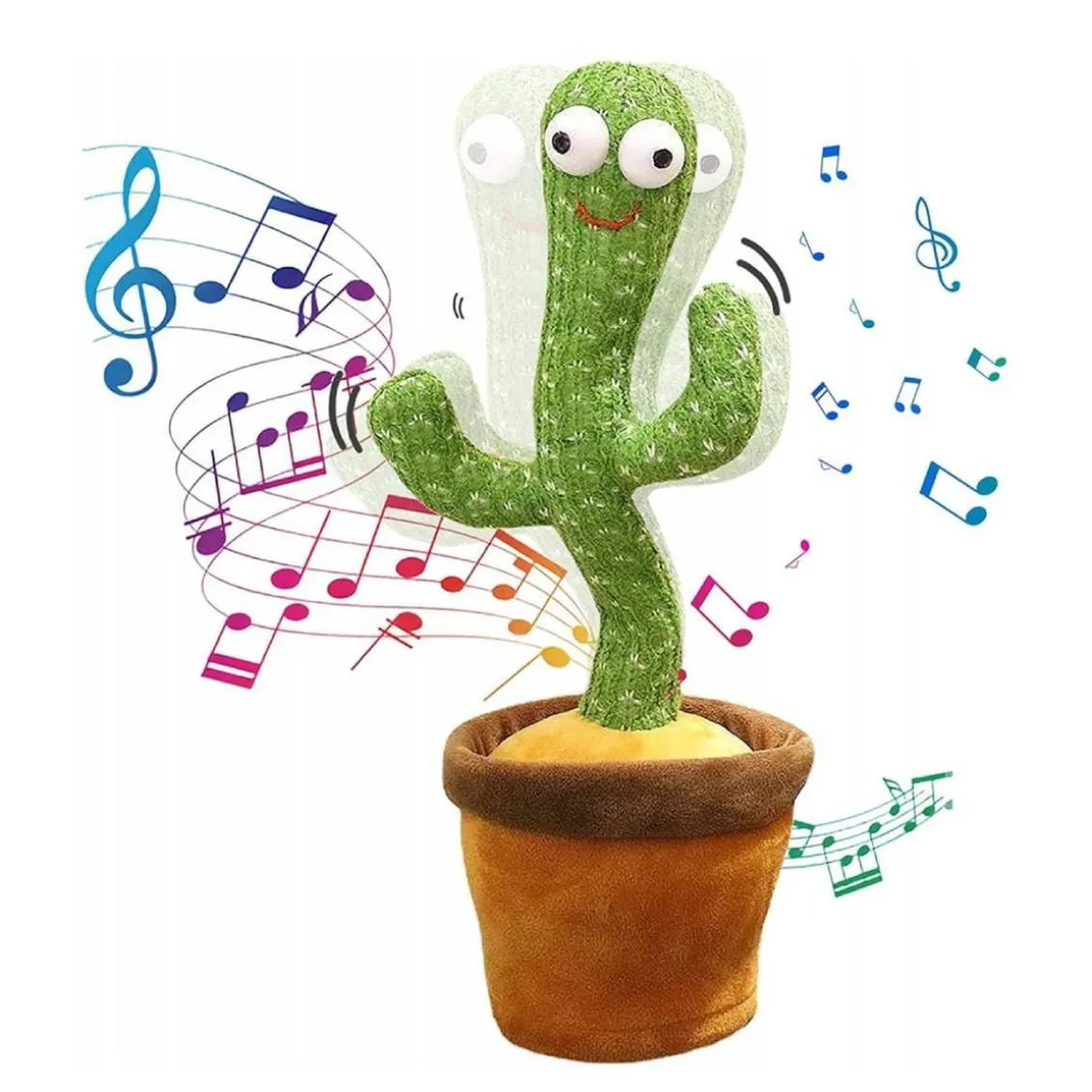 Peluche cactus canta baila y habla