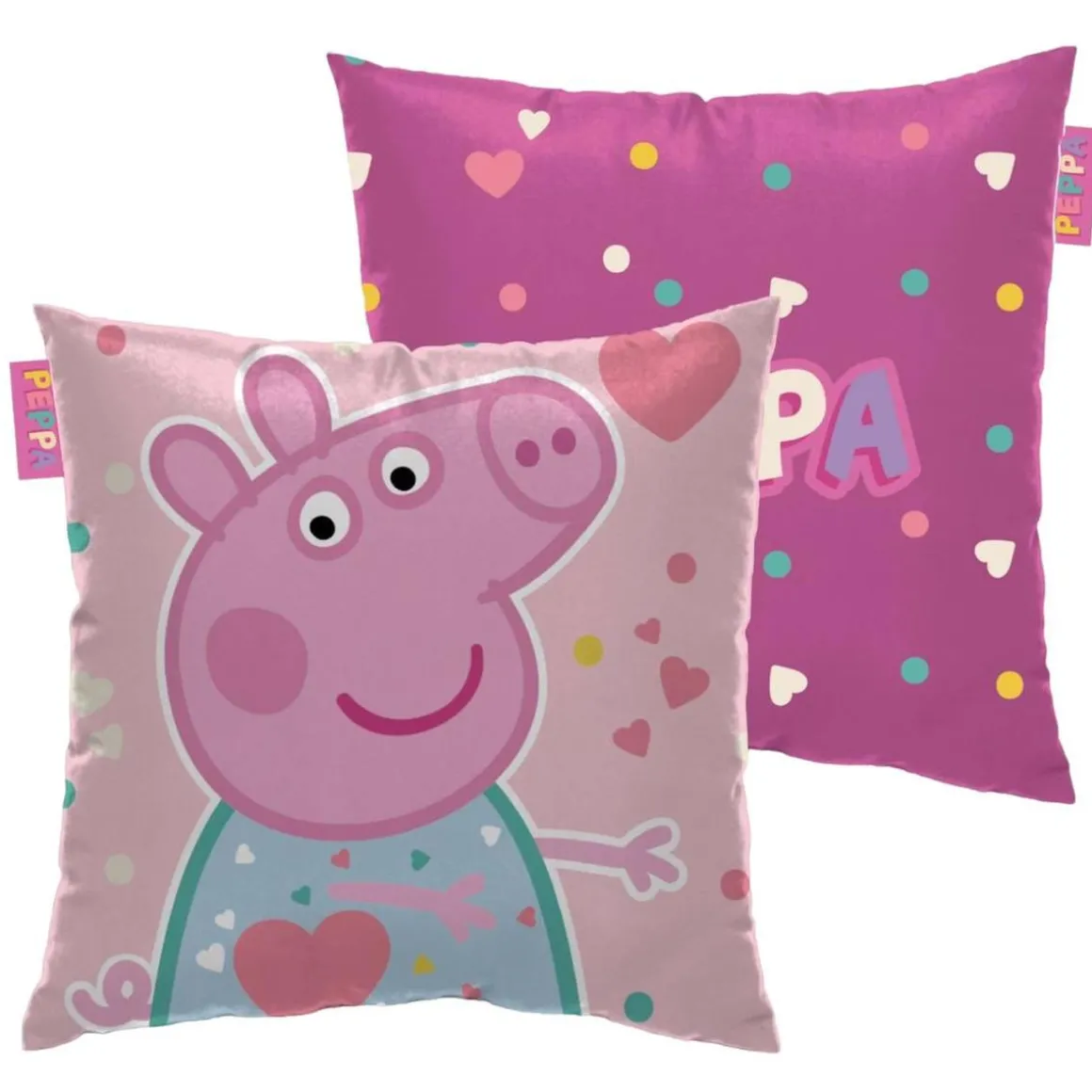 Peppa Pig - Cojín de microfibra