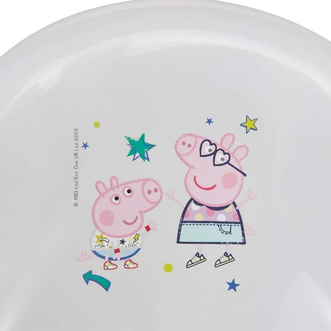 Peppa Pig - Reductor de inodoro antideslizante, gris ㅤ