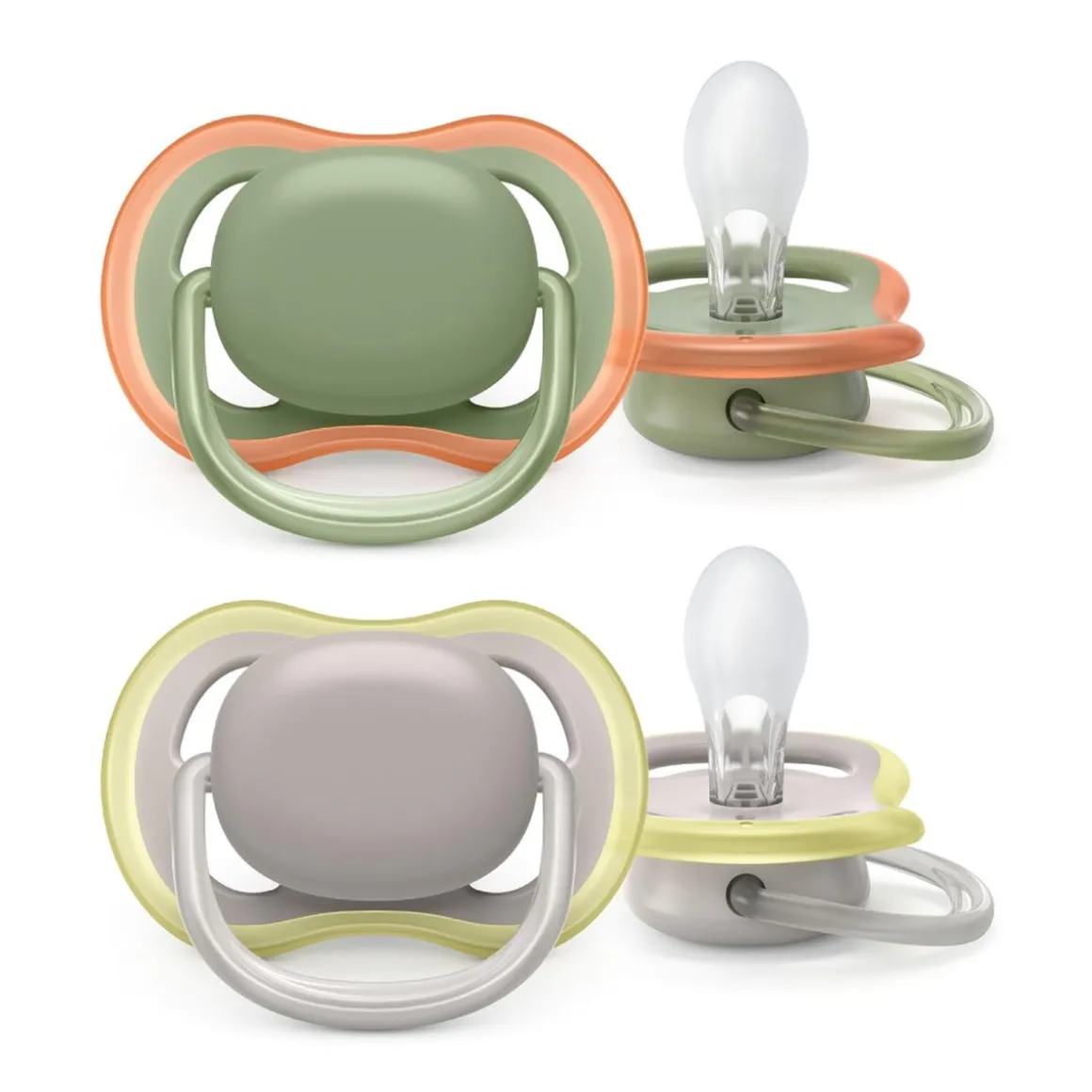 Philips Avent - 2 chupetes Ultra Air Neutro (6-18m)