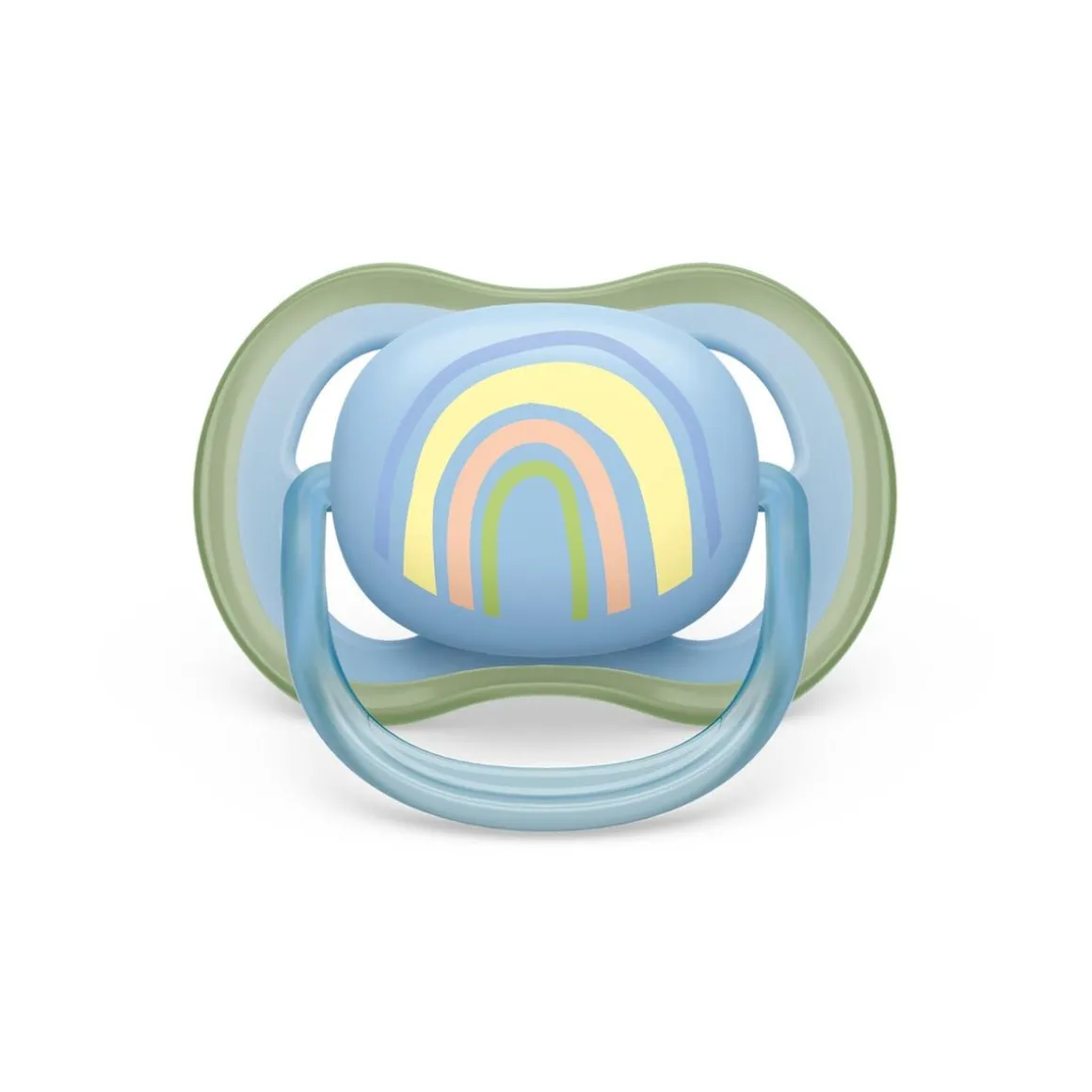Philips Avent - Chupetes ultra air 0-6 meses azul/verde (2 unidades)