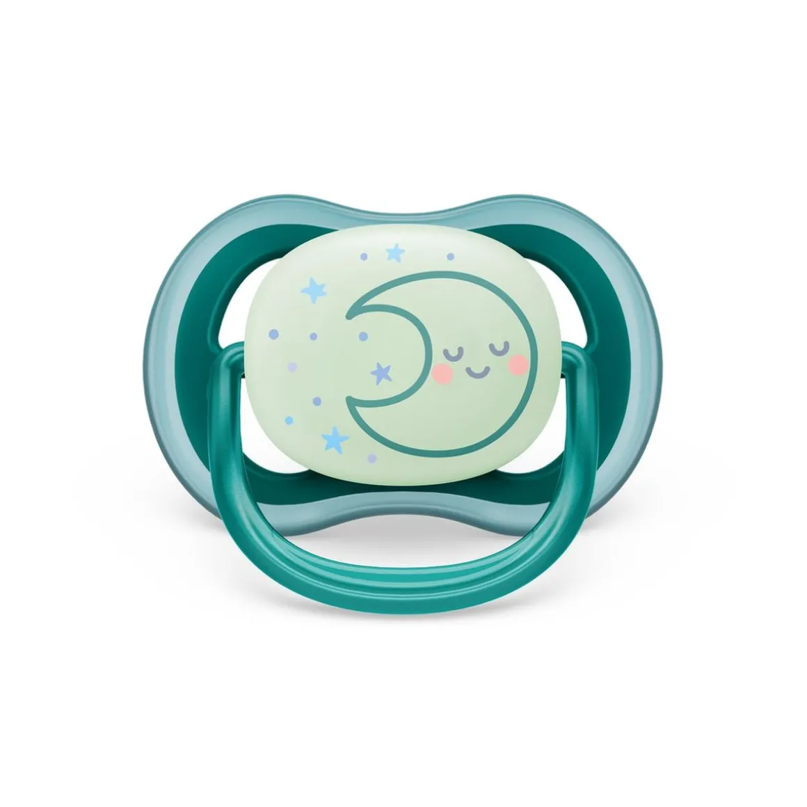 Philips Avent - Chupetes ultra air night time 6-18 meses decoración estrella/luna