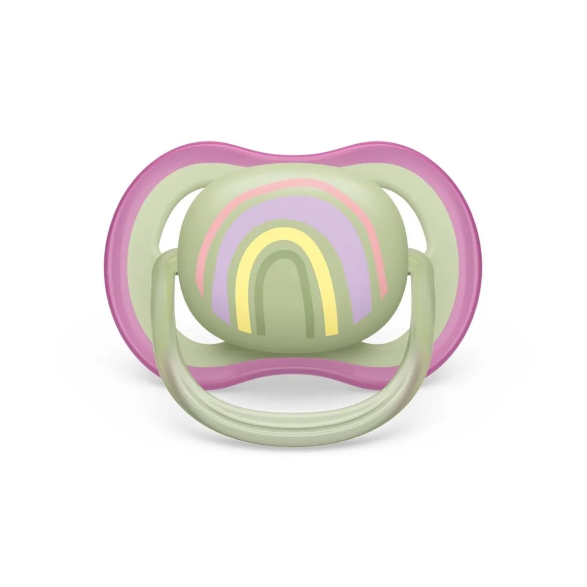 Philips Avent - Chupetes ultra air 0-6 meses verde/rosa