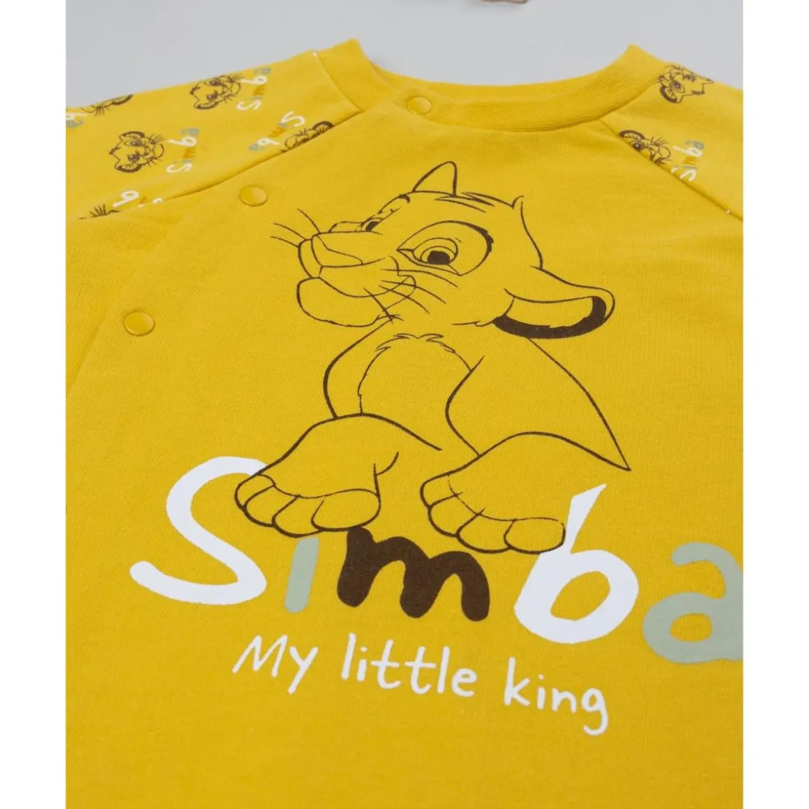 Pijama entero amarillo Rey León niño