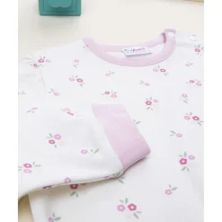 Pijama niña flores allover