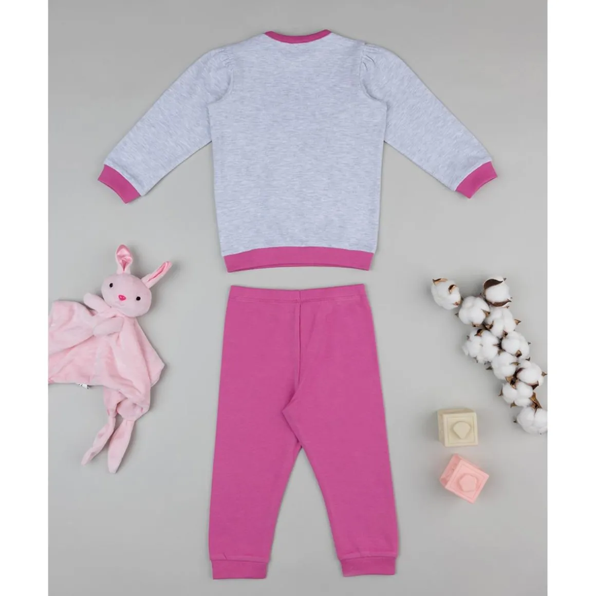 Pijama niña rosa 'conejo'