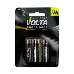 Pilas Alcalinas AAA V1,5 4 unid