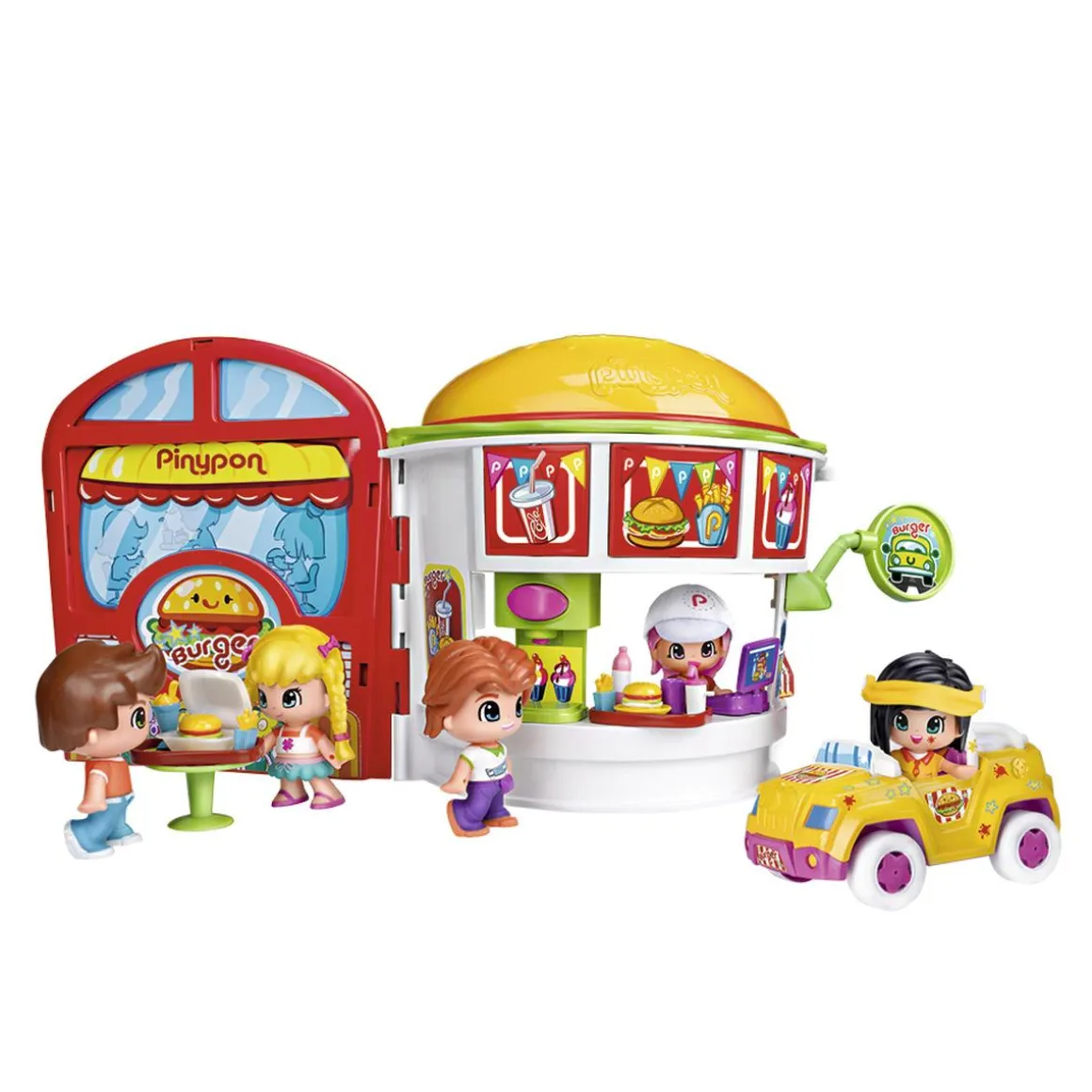 Pinypon - Burguer con Coche