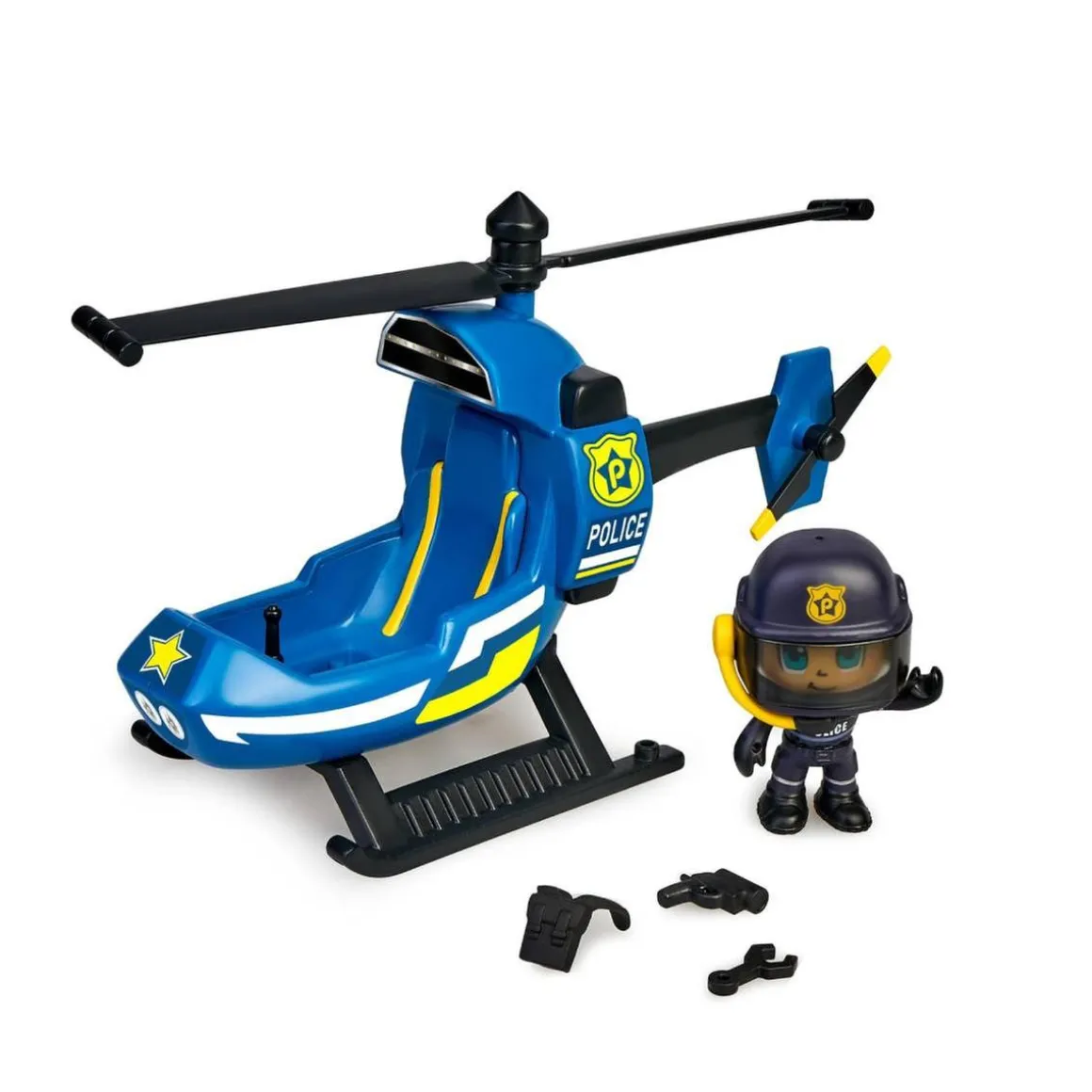 Pinypon - Mini helicóptero de policía Pinypon Action