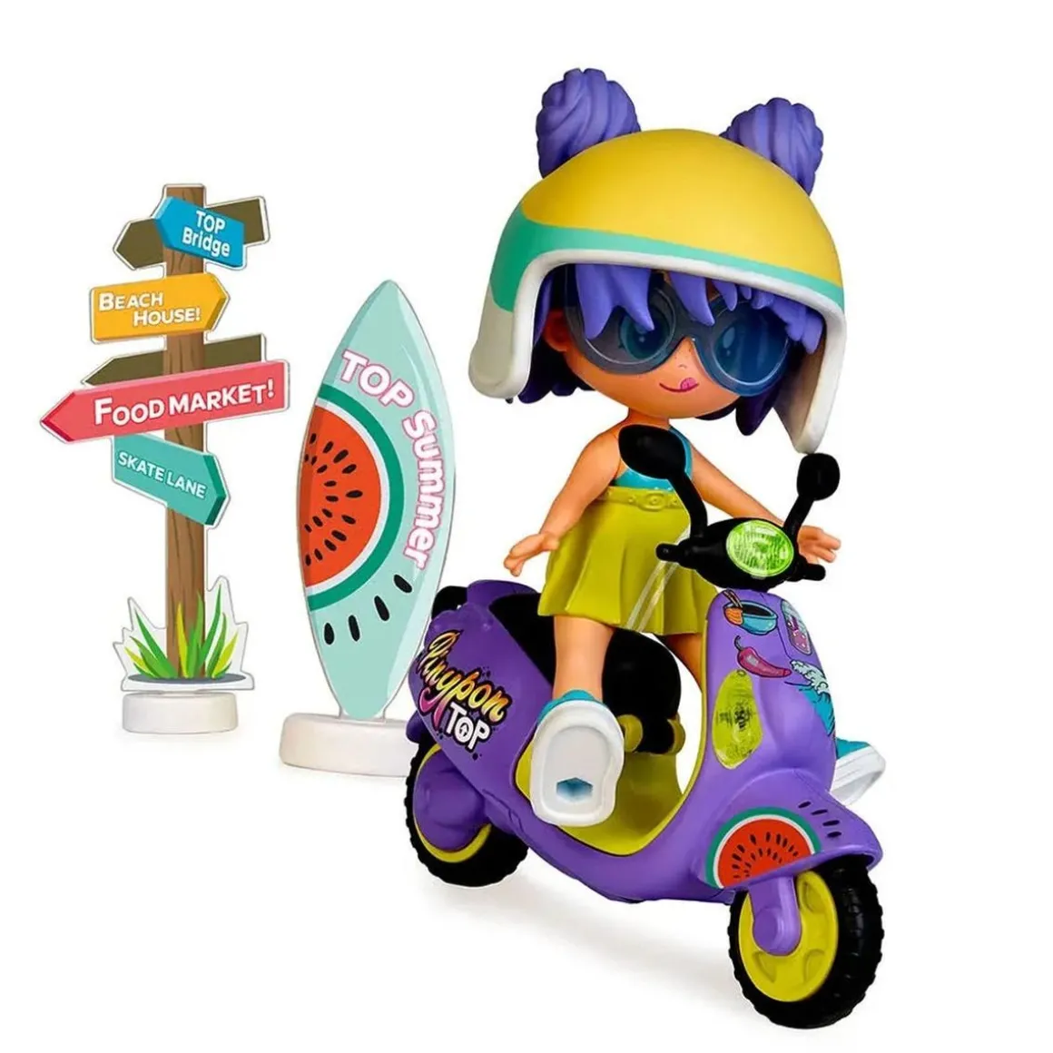 Pinypon - Moto Girl