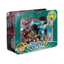 Pinypon - Pack Figura y 2 dinosaurios Pinypon Action