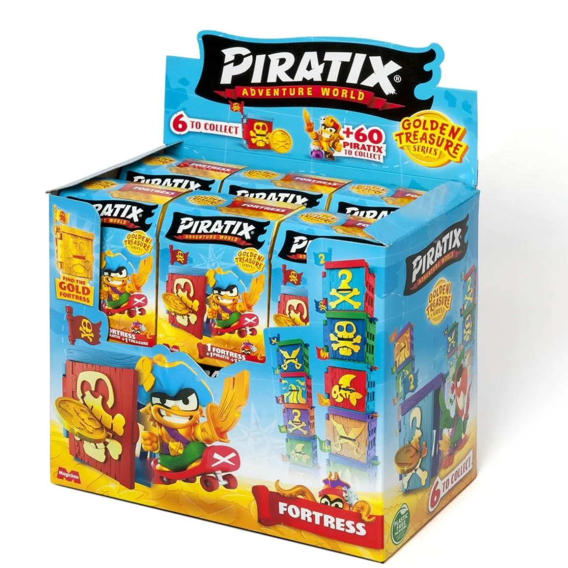 Piratix - Sobre Fortaleza sorpresa serie Golden Treasure