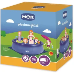 Piscina inflable 3.400 litros 270 x 70 cm