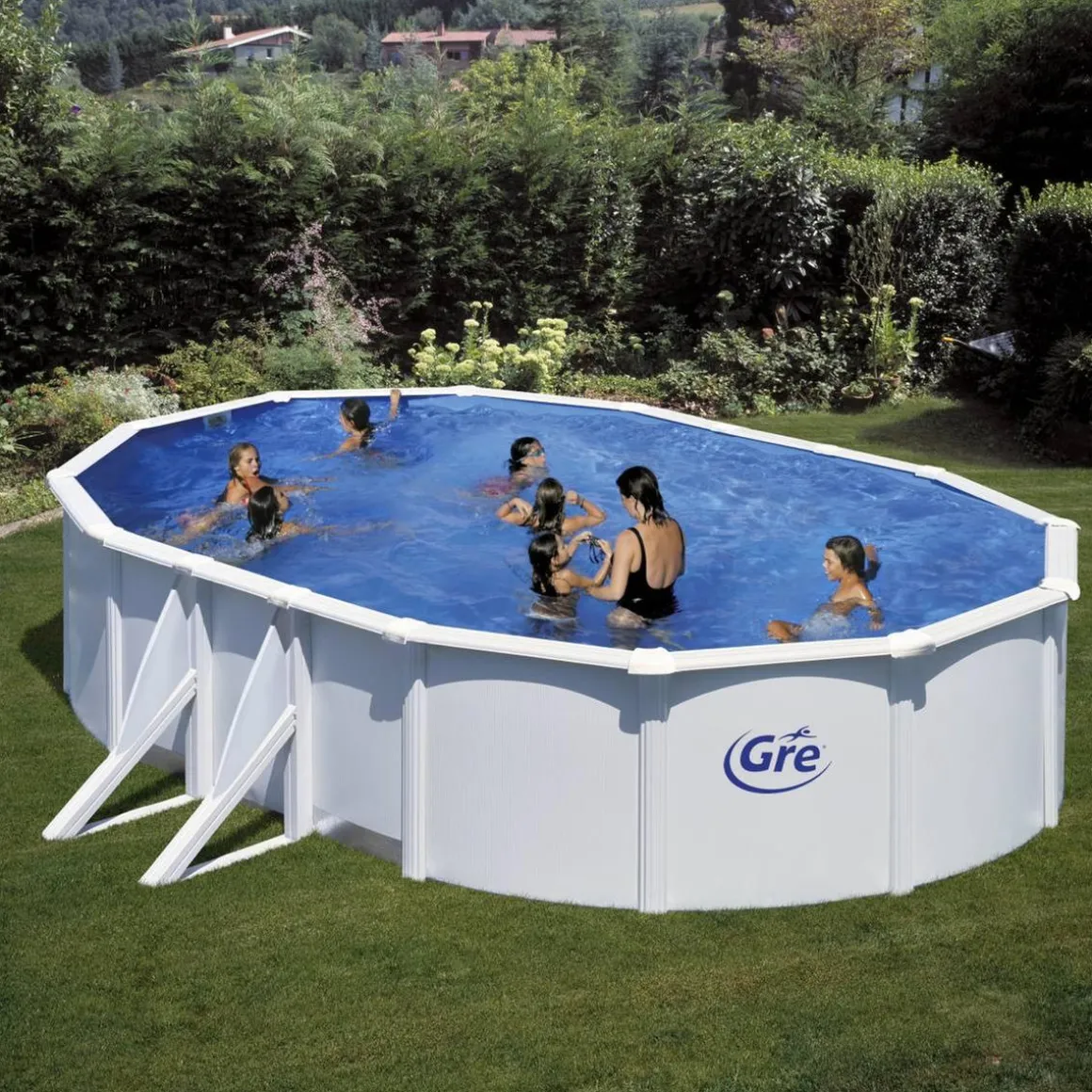 Piscina ovalada Bora Bora 500 x 300 cm