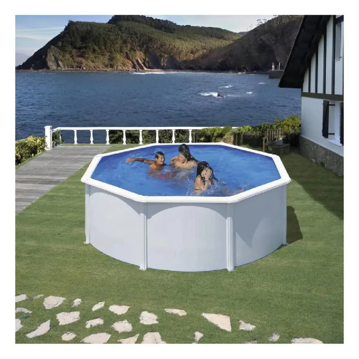 Piscina redonda Fidji 350 x 120 cm
