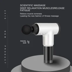 Pistola de masaje Negra