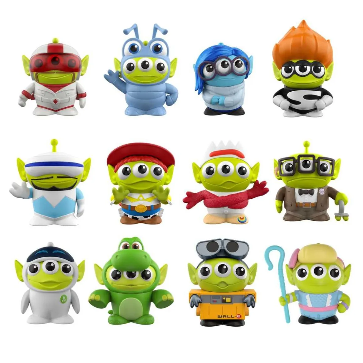 Pixar - Minifigura Alien Remix (varios modelos)
