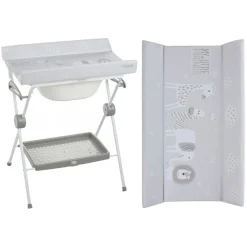 Plastimyr - Bañera Plegable Lea Safari Gris