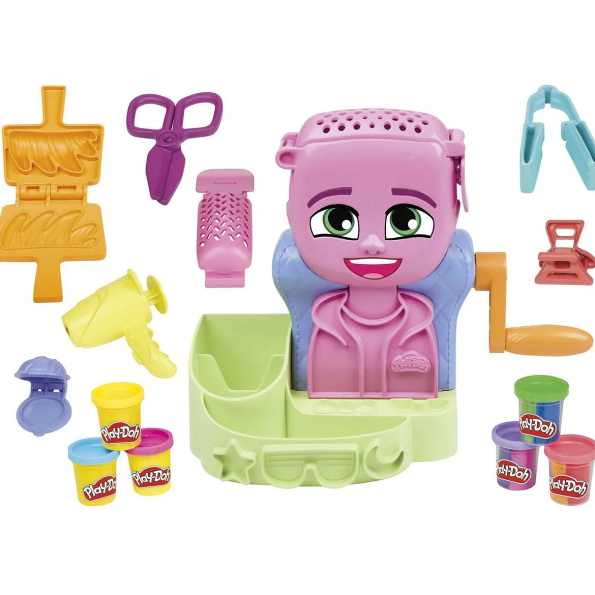 Play-Doh - Juguete Creativo Estilo Peluquería con Plastilina ㅤ
