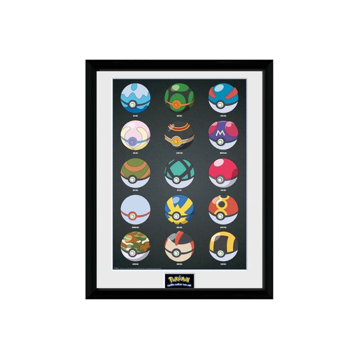 Pokemon - Póster Pokeballs 30x40 cm
