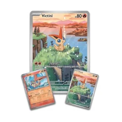 Pokémon - Colección Ilustración Victini - Fulgor Negro y Llama Blanca (español)