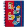 Pokémon - Cuaderno compañeros Azul/Rojo A5