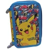 Pokémon - Plumier 3 cremalleras - Classic