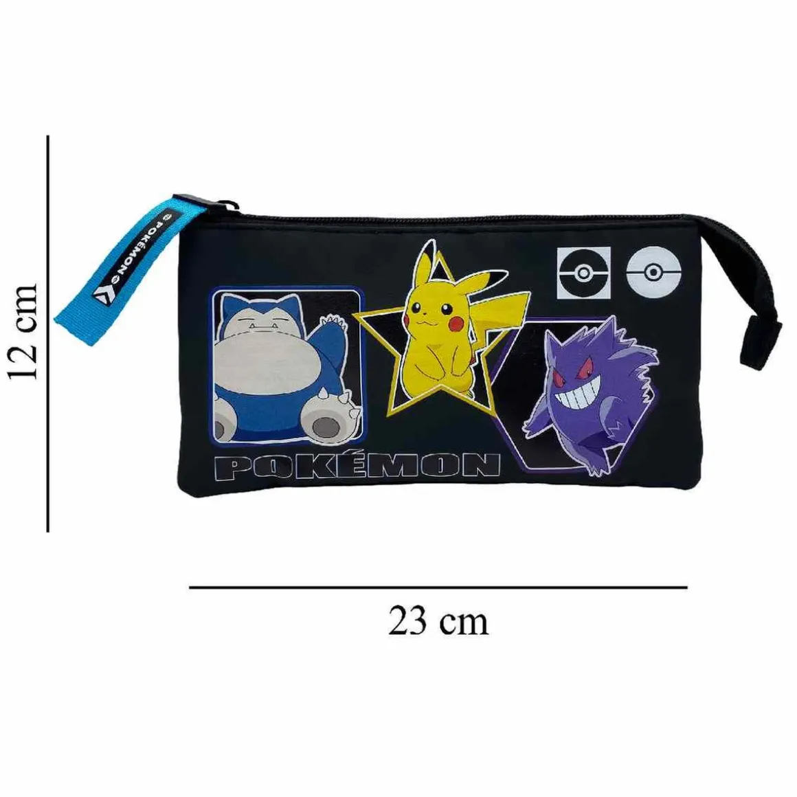 Pokémon - Portatodo triple - Colección Geo