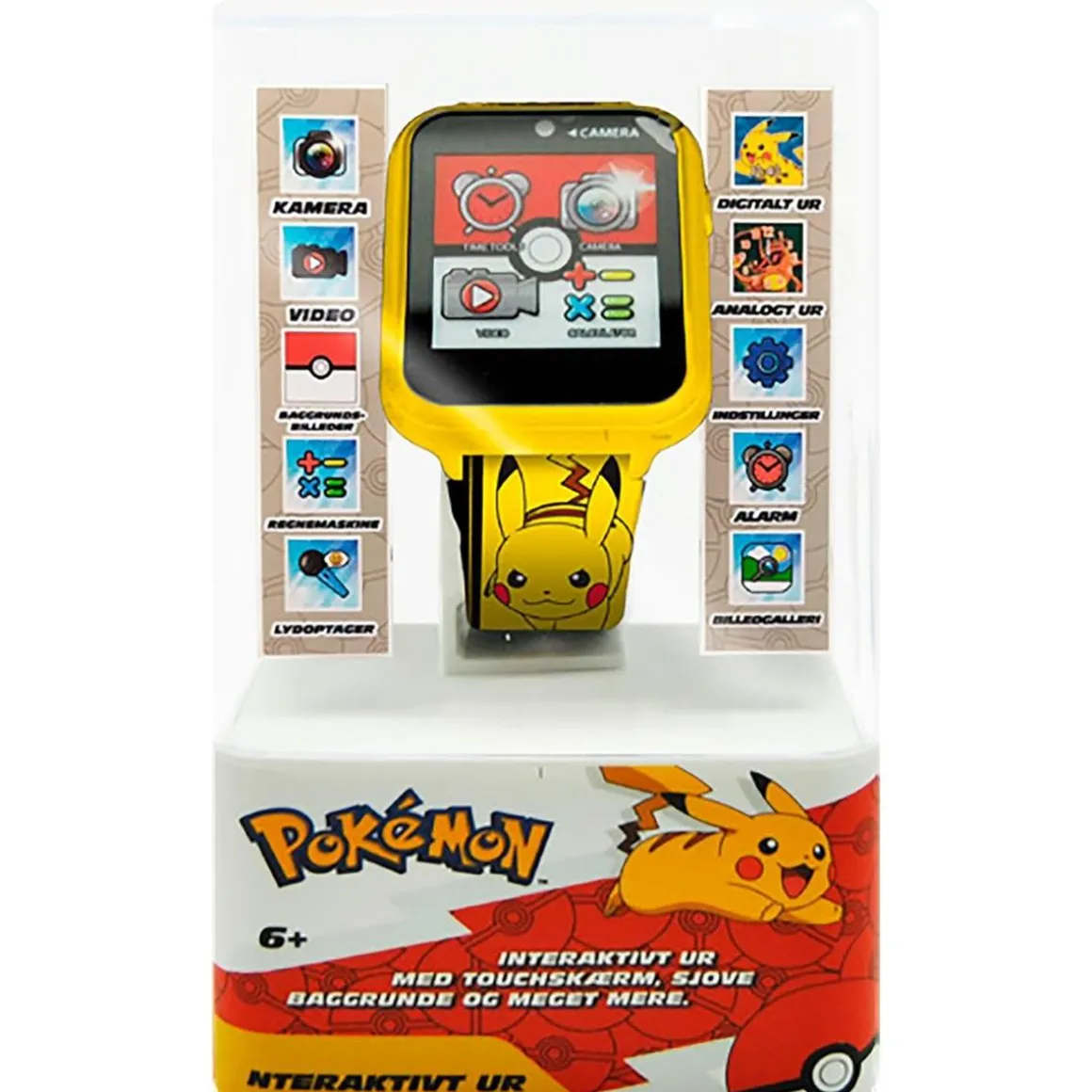 Pokémon - Reloj inteligente Pikachu