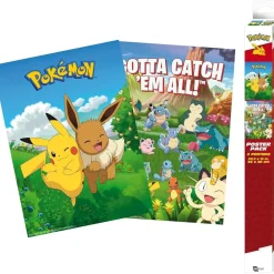 Pokémon - Set de 2 pósters 52 x 38 cm