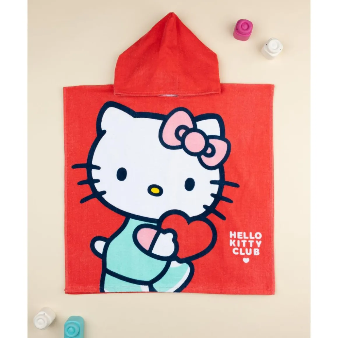 Poncho de Playa Hello Kitty para Niñas