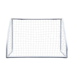 Portería PVC de fútbol con anclajes