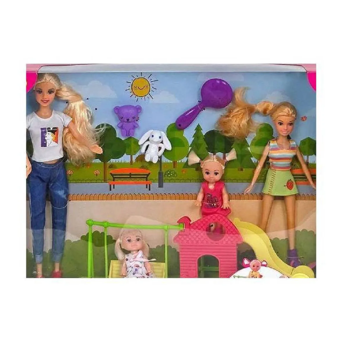 Qweenie Dolls Fashion - Muñecas en el parque (varios modelos)