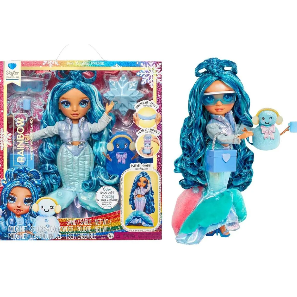 Rainbow High - Skyler Bradshaw - Muñeca Winter Wonderland