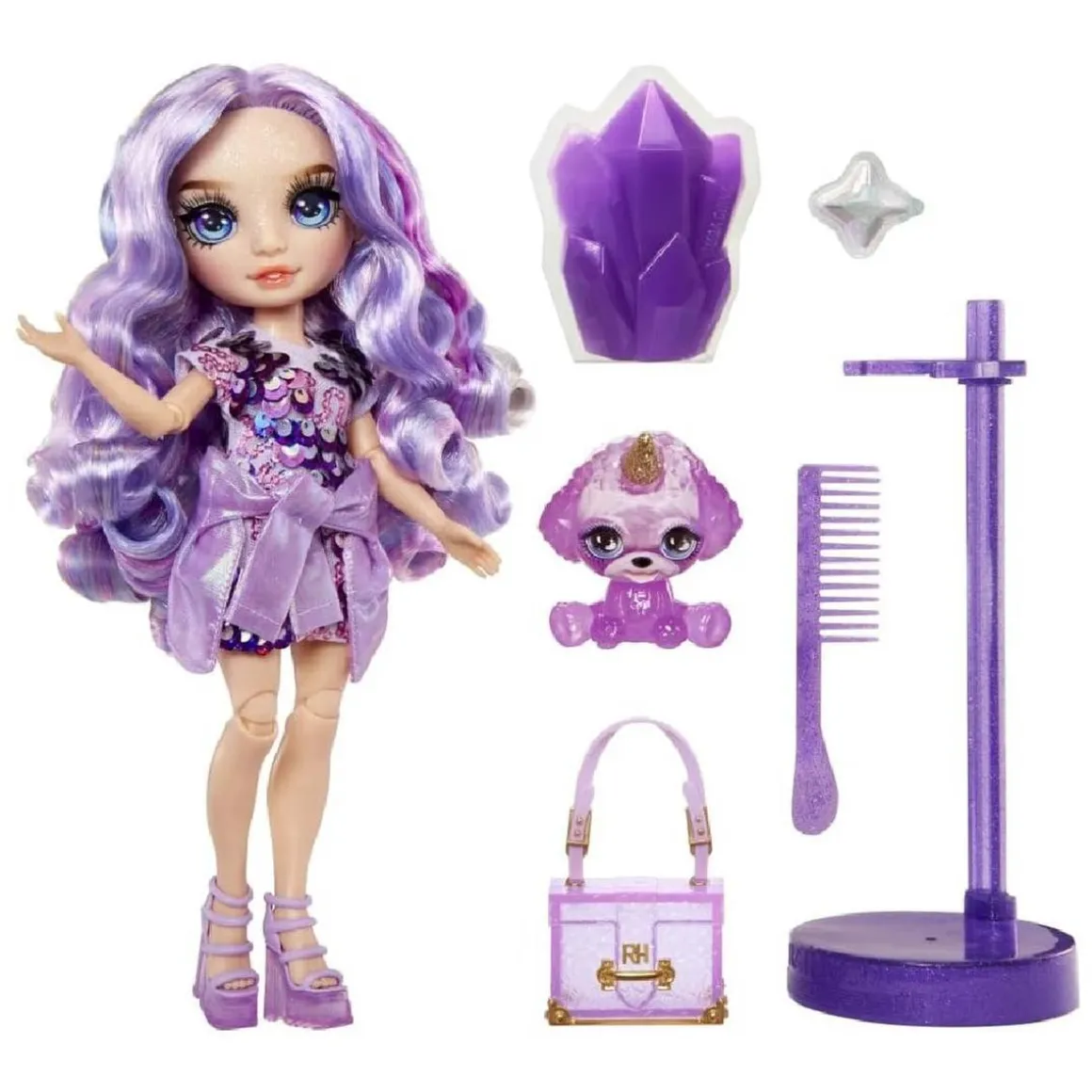 Rainbow High - Violet Willow - Muñeca Rainbow World