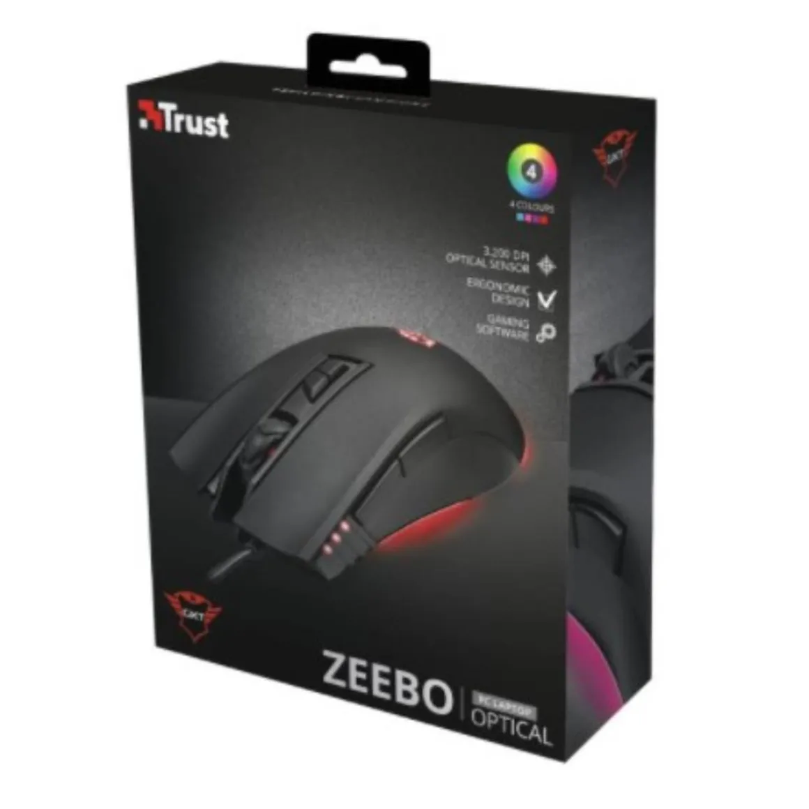 Ratón ergonómico Trust GXT 121 ZEEBO