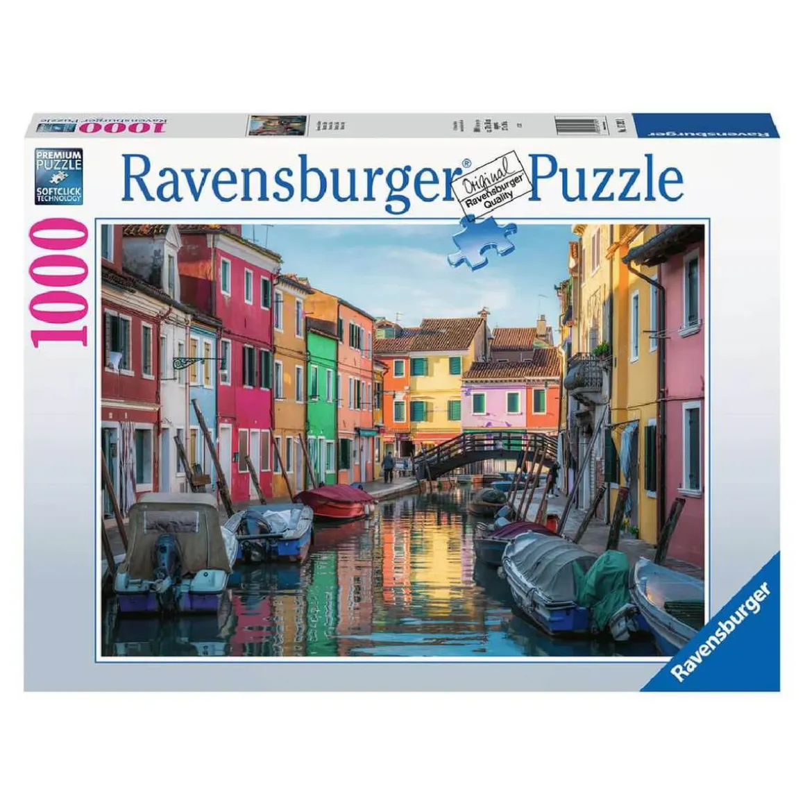 Ravensburger - Burano, Italia - Puzzle 1000 piezas