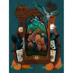 Ravensburger - Harry Potter - Puzzle fantasía Harry Potter: El prisiónero de Azkaban, 1000 piezas ㅤ