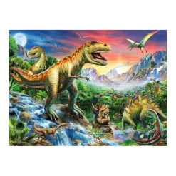 Ravensburger - La era de los dinosaurios - Puzzle 100 piezas XXL