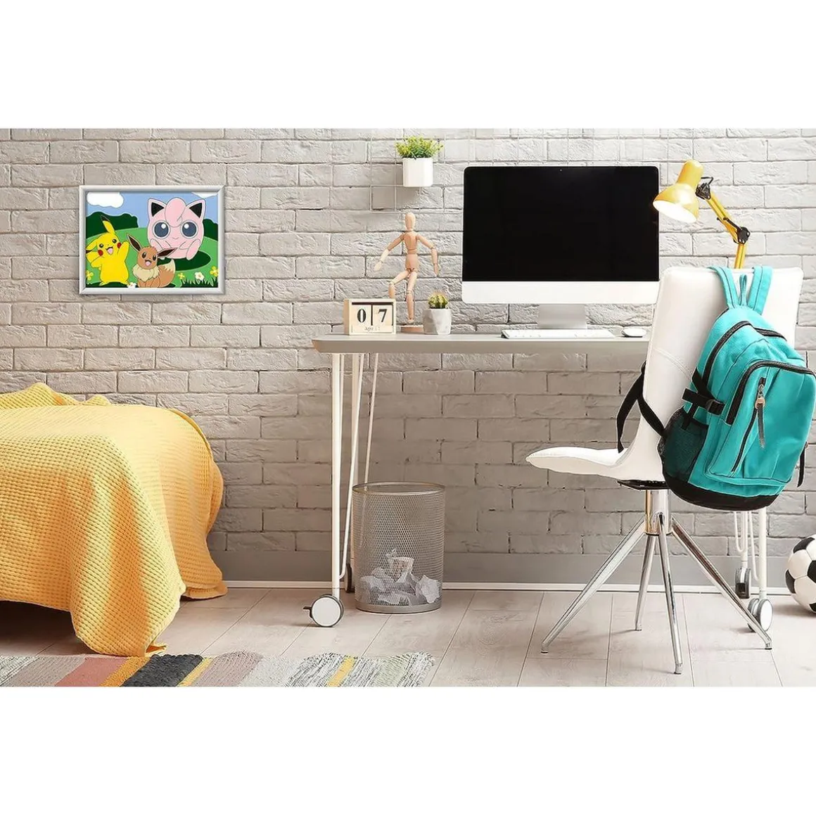 Ravensburger - Pokemon - Kit creativo para pintar por números Pokémon Classic Serie D ㅤ