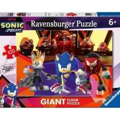Ravensburger - Puzzle gigante suelo 125 piezas Sonic the Hedgehog